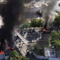 Deadly clashes between Mexican authorities and cartel gunmen have broken out over the death of an infamous drug lord.