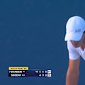 Aussie Dane Sweeny's US Open run has come to an end.