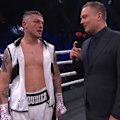 Koen Mazoudier speaks after his majority decision win against Sam Beck, setting up a clash with Jermall Charlo.