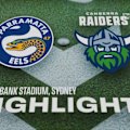 Parramatta Eels host the Canberra Raiders in Round 14 of the 2026 NRL Premiership at CommBank Stadium, Sydney.