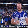 Matt Burton speaks after Canterbury's win over Melbourne.