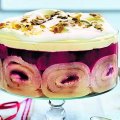 Plum pudding trifle