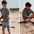 The Prince and Princess of Wales have shared a sweet video tribute to Prince Louis, as the family enjoy a holiday in Cornwall.