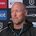 Cronulla coach Craig Fitzgibbon reacts to the news Sharks star Jesse Ramien was seen meeting with a rival club.