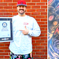 Tom Radford has glorified his love of Marvel comics with a total of 63 different tattoos, breaking a Guinness world record.