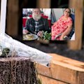 A devastated husband has spoken out after flames engulfed his Kingston home, killing his wife and friend.