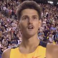 Cameron Myers is crowned the men's 1500m champion of the Diamond League season after kicking to victory in Brussels.