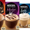 Nescafe's Cafe Menu range.