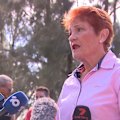 Anthony Albanese has struck out at Pauline Hanson's targeting of migrants, saying if it weren't for foreign workers the health and aged care system would collapse.