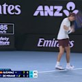 Alex de Minaur's frustration starts to show during the quarter-final.