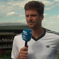 Poland's Hubert Hurkacz sends 11th seed Casper Ruud packing at Wimbledon.
