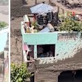 The green house in Dhunge Bazar went viral after footage showed it withstanding the raging floodwaters.