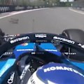 Alex Albon crashes after running into a marmot before Fernando Alonso runs into a wall at the Canadian Grand Prix.