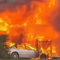 A devastated husband has spoken out after flames engulfed his Kingston home, killing his wife and friend.