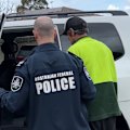 A Sydney man has been charged with child abuse material offences after police searched a Wentworthville home.