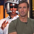 Andrew Johns pleads with the referee and Bunker to avoid using the sin bin during State of Origin.