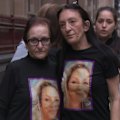 The family of a woman who was stabbed to death by her neighbour have shared their grief in court.
