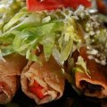 Beef flautas are among the offerings.