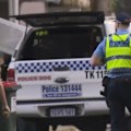 A 34-year old man is in police custody accused of a home invasion dressed in only a cap at a house where three young nursing students live in Perth's west.