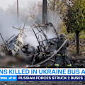Thirty people have been killed in eastern Ukraine after Russian forces struck two civilian bases.