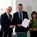The first ministers of three of the four nations making up the UK have met in Wales to discuss plans to move for independence from the Kingdom.