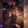 A major fire has engulfed a house in Sydney's inner west and spread to neighbouring properties.