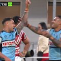 In front of a home crowd, the Dolphins disappointed and were scoreless as the Sharks won 66-0. 