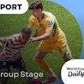 The Socceroos are sunk by the USA in a 2-0 World Cup loss in Seattle.
