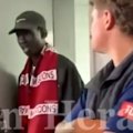 Gold Coast Suns stars Jamarra Ugle-Hagan and Mac Andrew are captured on video walking out of a toilet together.