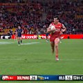 Herbie Farnworth puts the cherry on top of the Dolphins victory.