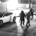 Four teenagers have been charged after a homeless man was stabbed in Bendigo.