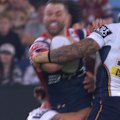 Ben Talty is placed on report after performing a hip drop tackle on Roosters star James Tedesco.