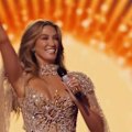 Delta Goodrem is through to the Eurovision grand final after this performance in the semi final stage.