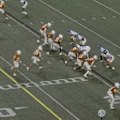 Aussie Oscar Bird fools the Texas Longhorns with a fake punt.