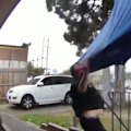 Wild weather yesterday caused chaos throughout Sydney, and left thousands without power.
