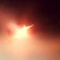 Iranian state media has released footage of its armed forces launching drone and missile strikes at US bases.