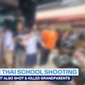 Thai Police say a gunman shot and killed his grandparents, before doing the same to five people - and himself - at a school outside Bangkok.