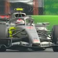 Audi will be rueing their mistake after they missed a 'very bright fan' left in the sidepod when Freddie Slater went out for his FP1 run.