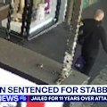 The son of a notorious criminal who carried out a string of random stabbing attacks across Melbourne has been jailed.