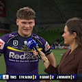 Cooper Clarke explains how he trimmed down from 145kg to 120kg ahead of his NRL debut with the Storm.