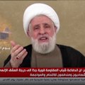 Broadcast on their Al-Manar channel, Hezbollah leader Naim Qassem says Israeli threats to assassinate him are 'worthless'.