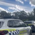 A one-year-old girl has died in hospital after being hit by a car in a rural driveway west of Ballarat.