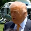 President Donald Trump lashes out at a reporter.