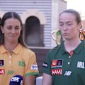 Chloe Molloy give a hint towards what fans can expect when Australia takes on Ireland this weekend.