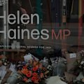 There has been an outpouring of sadness, anger and support in Wangaratta following the attack on Helen Haines.