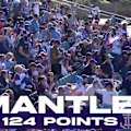 Winning by 124 points, the Fremantle Dockers were unstoppable, with the Roos fighting a tough battle.
