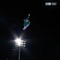Meila Stalker produces a brilliant final run in big air qualifying.