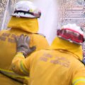 Residents on the NSW Central Coast spoke of their fears as fire took hold of their homes in the small suburb of Koolewong.