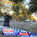 Dee Why police station is in lockdown after a person entered the building and placed a weapon on the counter.