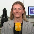 2025 Melbourne Cup winner Jamie Melham speaks to Nine Today about cheering her husband in the Derby and preparing for Tuesday's big race.